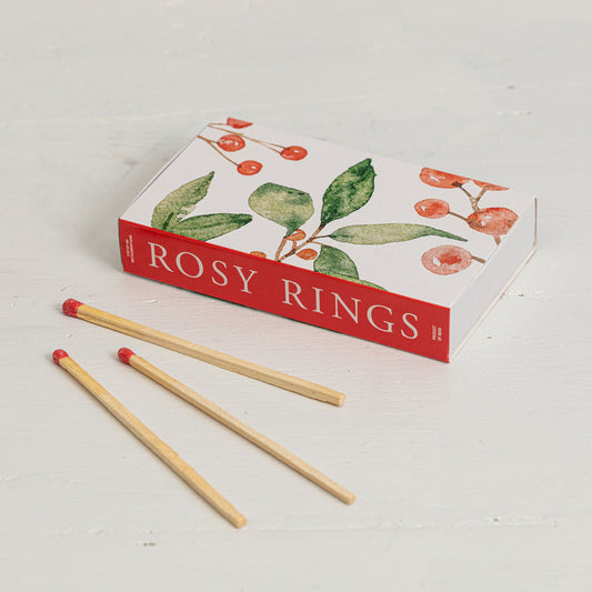 Holiday White Matchbox - 4"