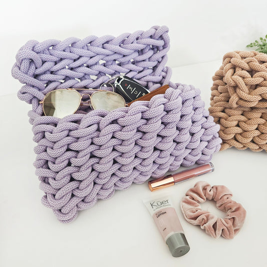 Hand Crochet Clutch DIY Kit by Ganxxet x Cord + Quartz