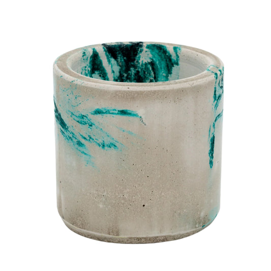 Concrete Pot | Multiple Colors | 2.75" x 2.75" | Color Crete Creations
