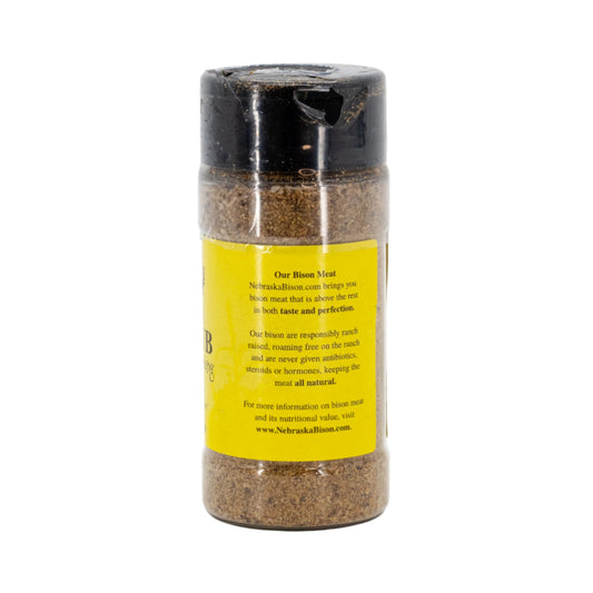 Bison Rib Seasoning | 4 oz | Nebraska Bison