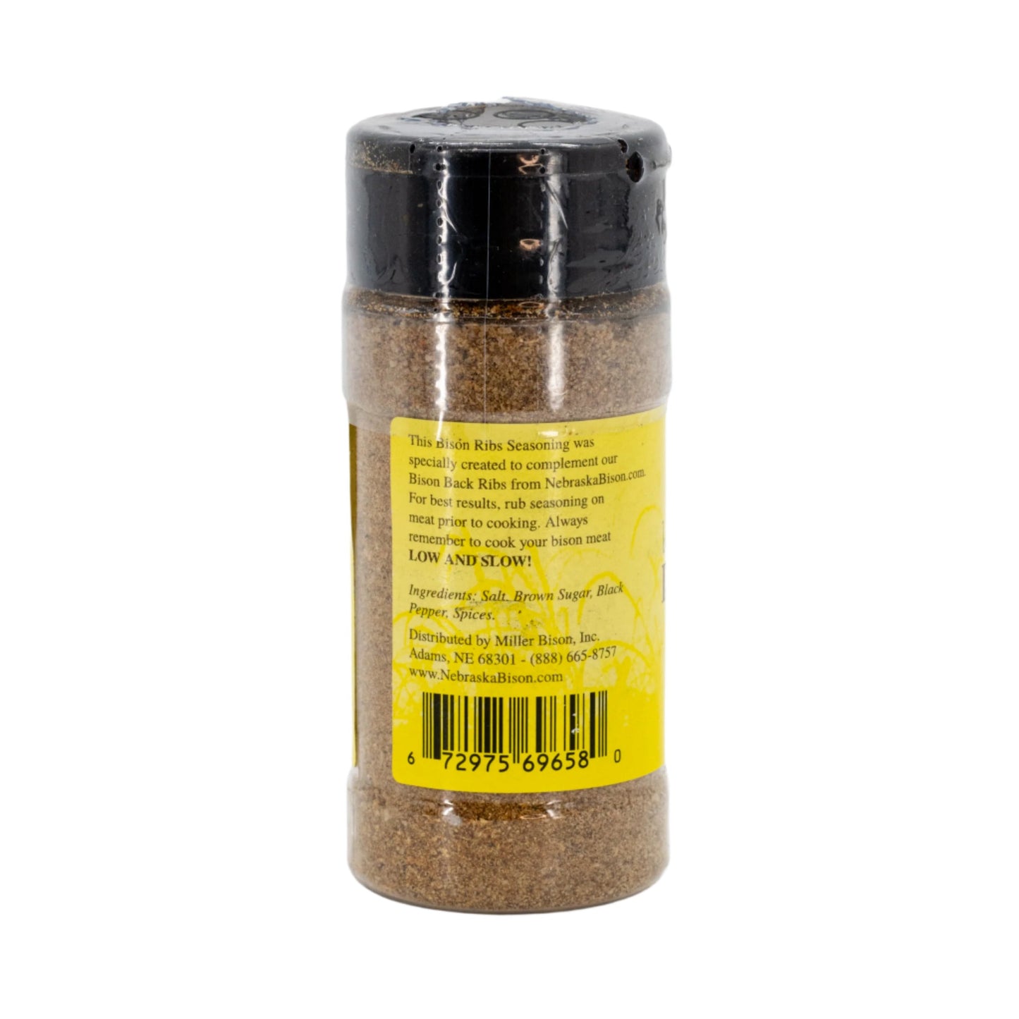 Bison Rib Seasoning | 4 oz | Nebraska Bison