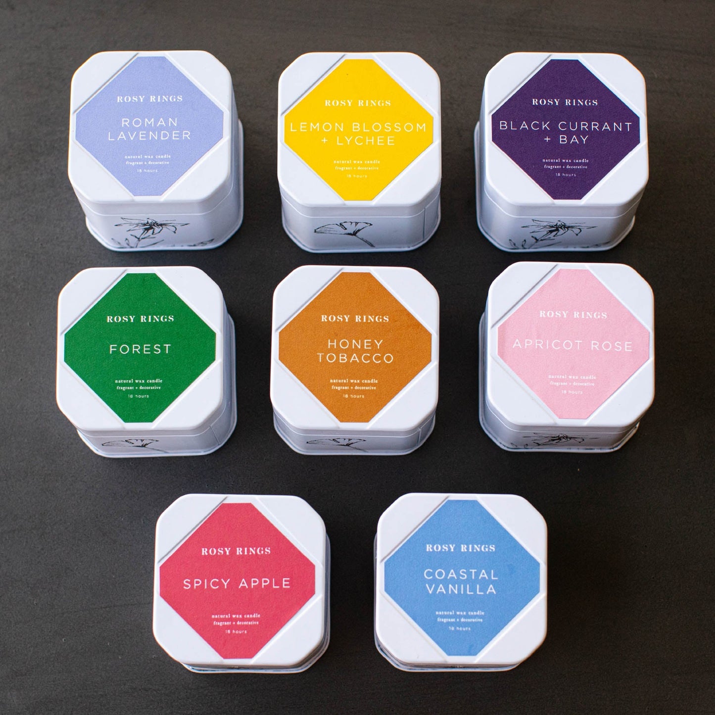 Lemon Blossom Travel Tin