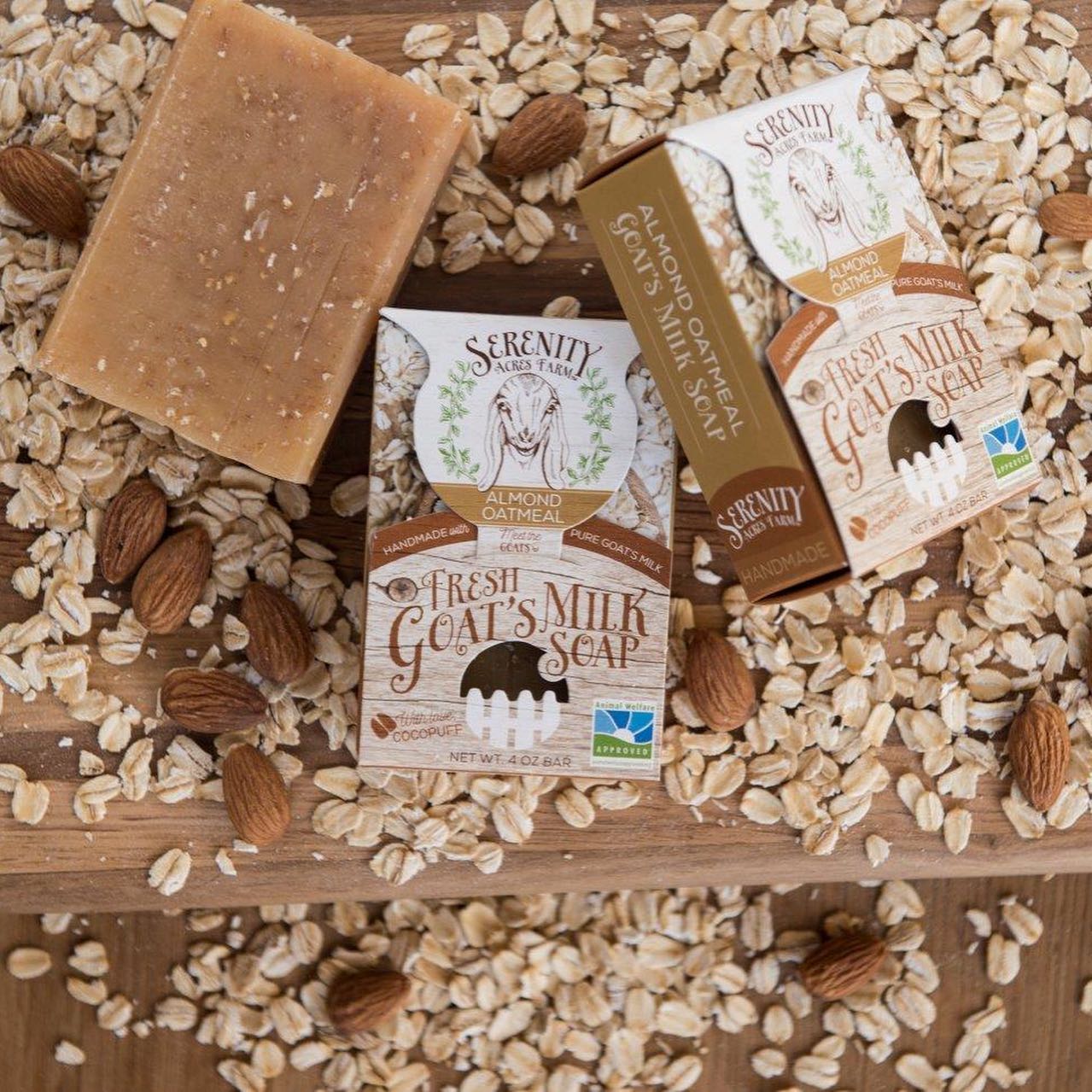 Goat's Milk Soap โ Almond Oatmeal