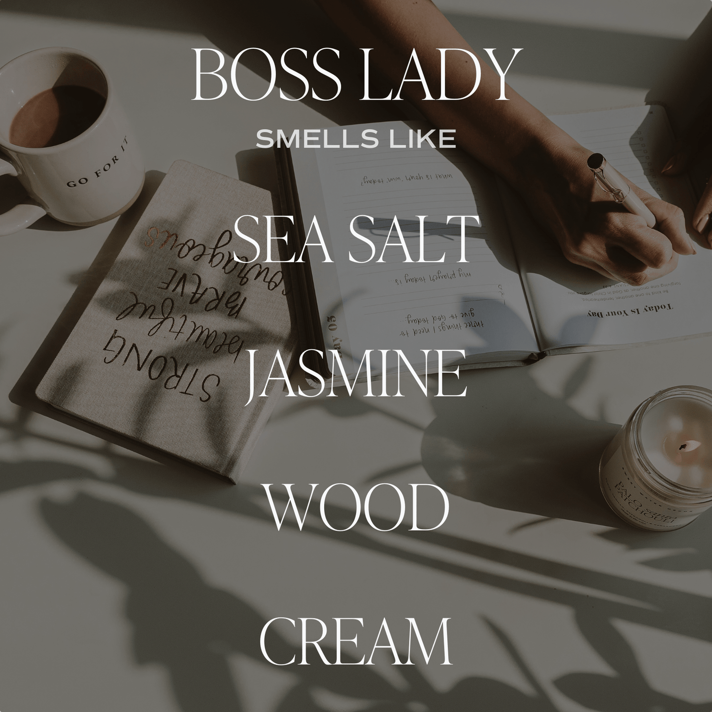 Boss Lady Soy Candle - Clear Jar - 9 oz (Spa Day)