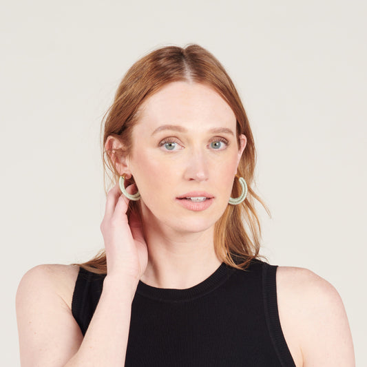 Duo Oversized Hoop Earrings