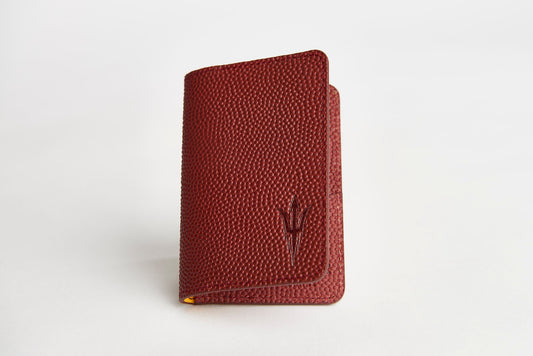 ASU Football Leather Foldover Wallet