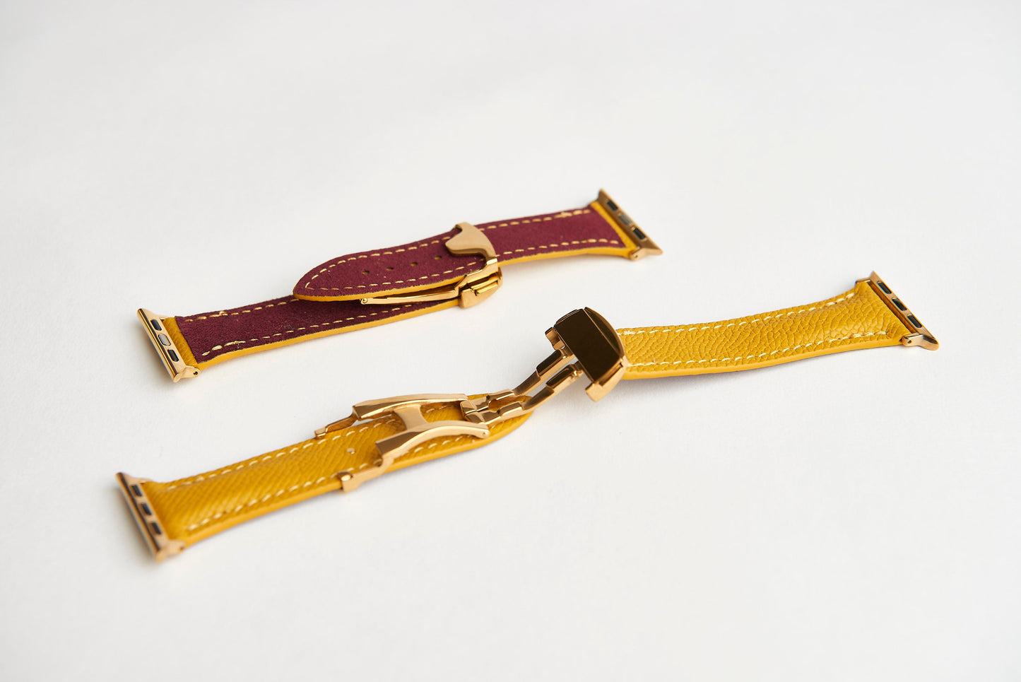 ๐ด ASU Maroon Epsom Apple Watch Band (Women's Size)