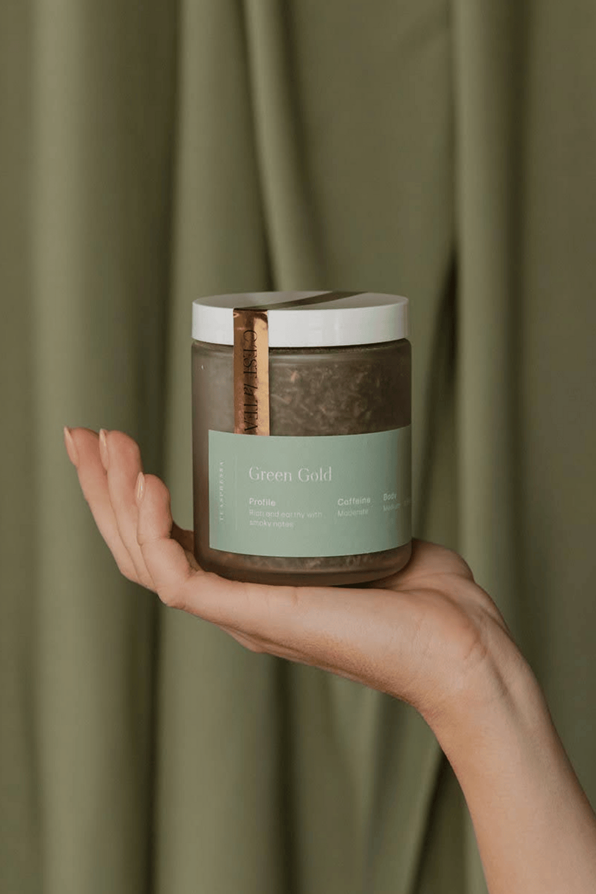 GREEN GOLD | TEA JAR