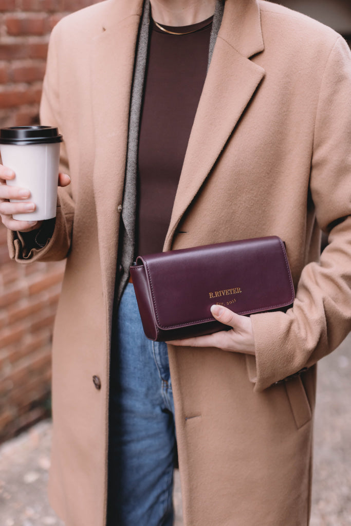 Hedy | Plum Leather