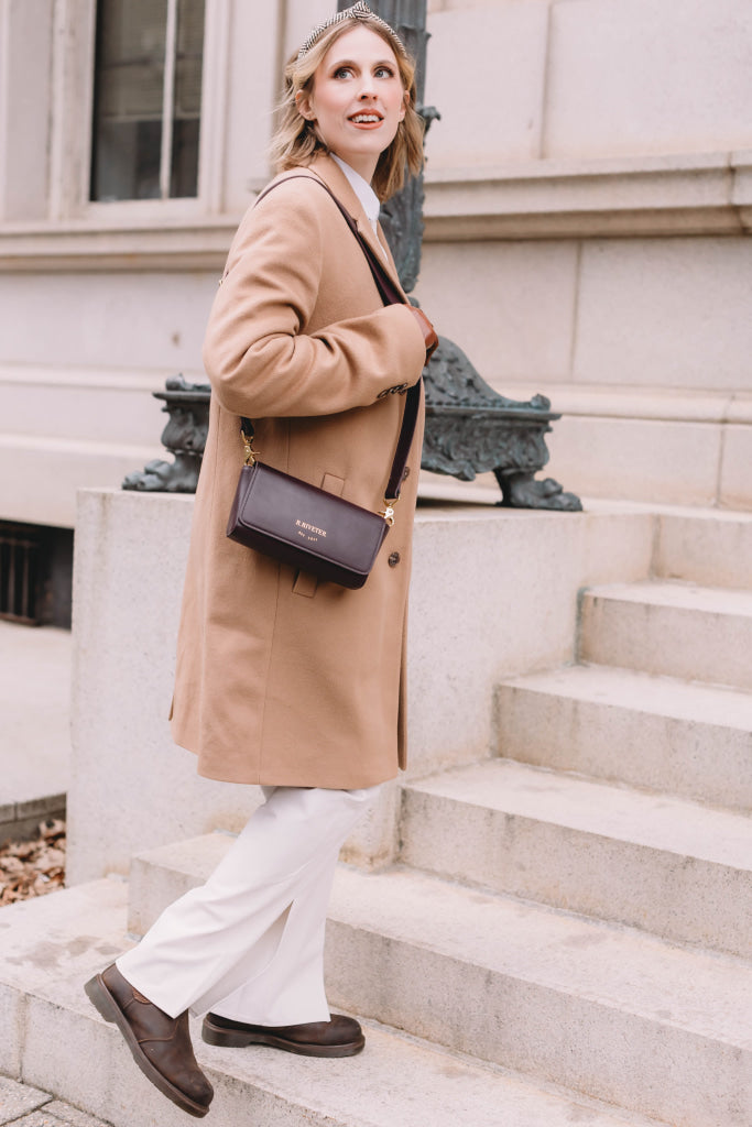 Hedy | Plum Leather