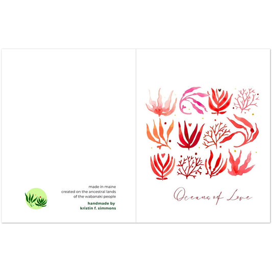 Luxury Notecards ~ Oceans of Love - Pack of 4