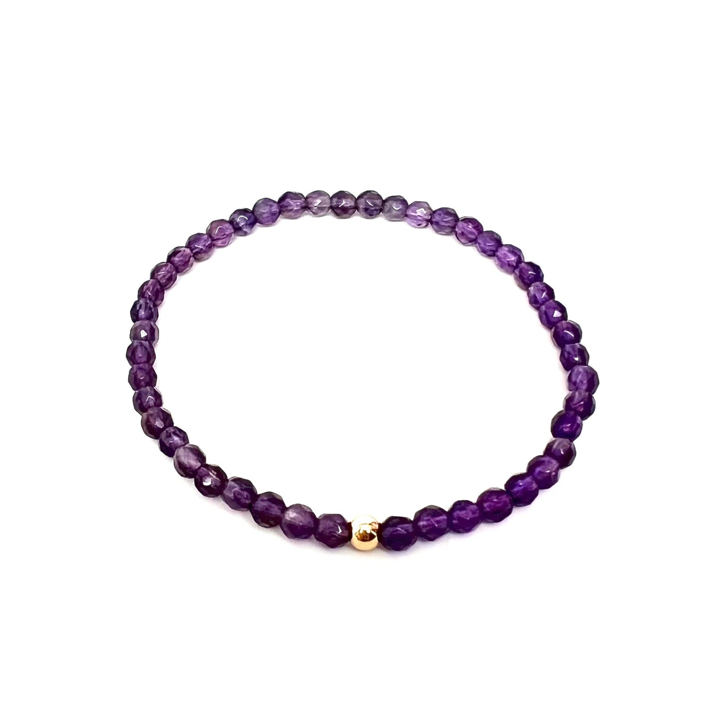 Gemstone Mini Bracelet Amethyst