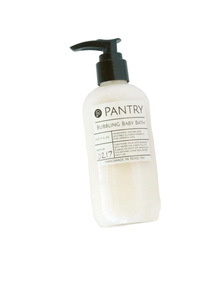 Bubbling Baby Bath - Lavender + Chamomile Non-Toxic Baby Wash + Shampoo