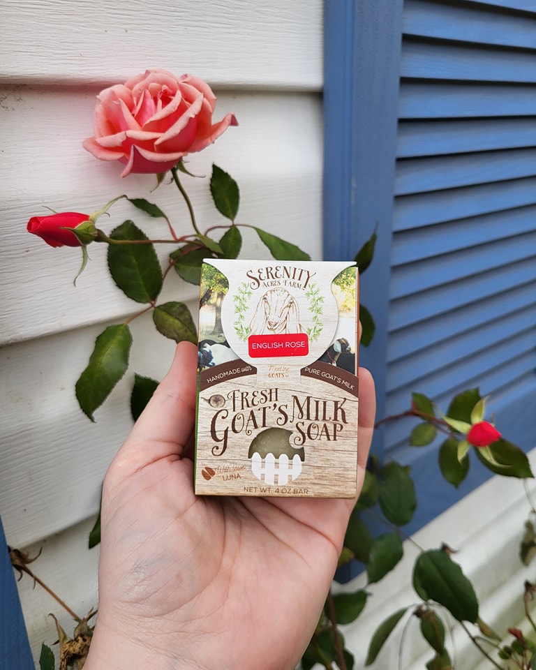 Goat's Milk Soap โ English Rose