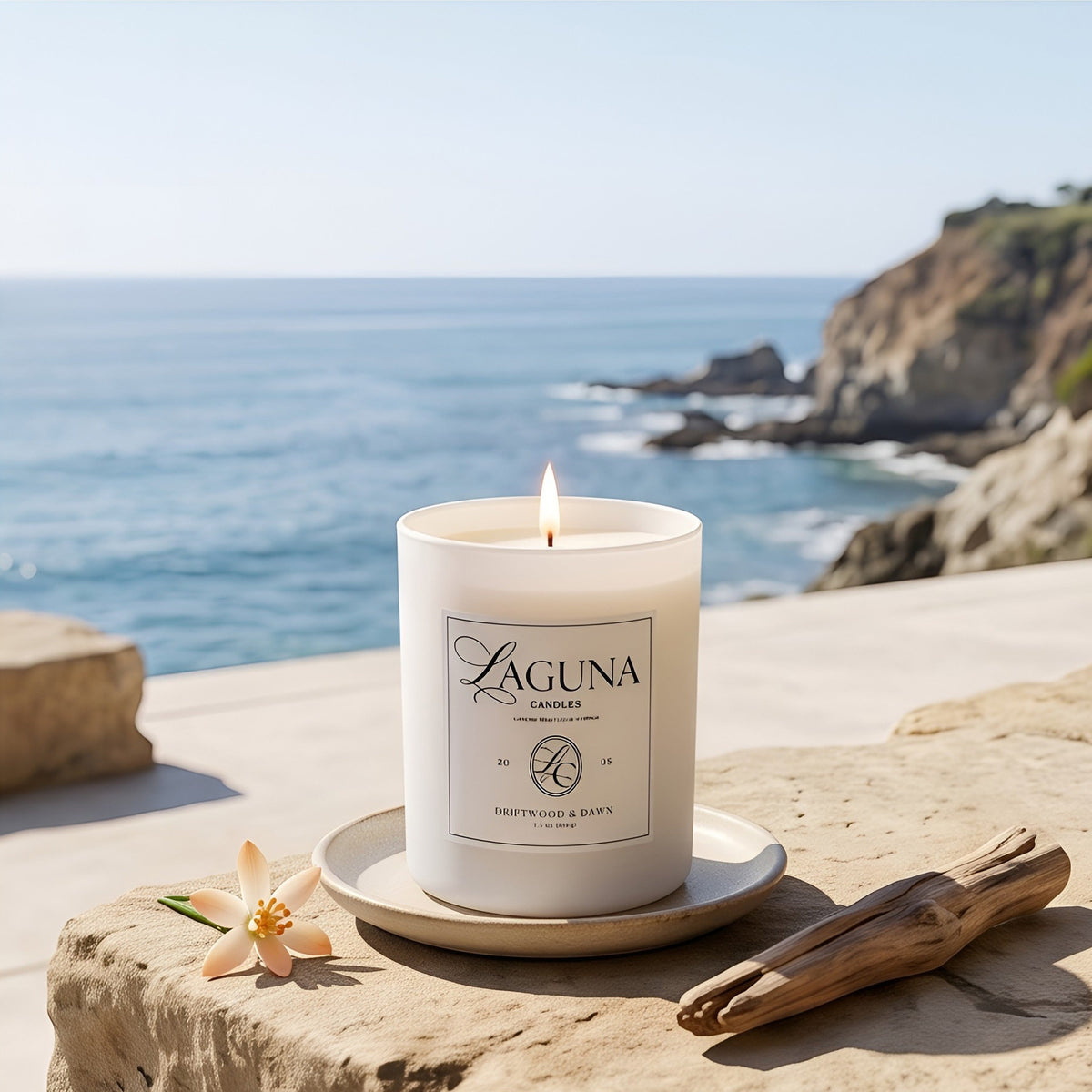 Luxury Candles Driftwood & Dawn Coastal Scent | 13oz (369g)