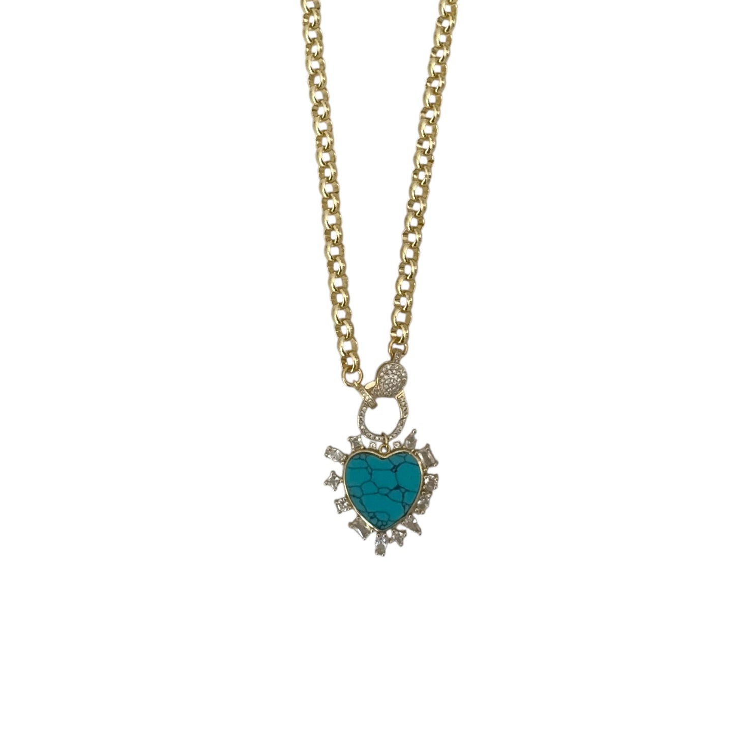 Love Heart Red Pendant Necklace