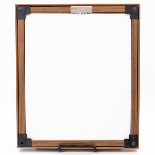 Wooden Frame With Stone Lighthouse Photo | 13.5" x 11.5" | Journey West Photographer