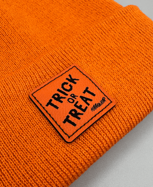 Halloween Beanie, Trick or Treat, Traditional Beanie