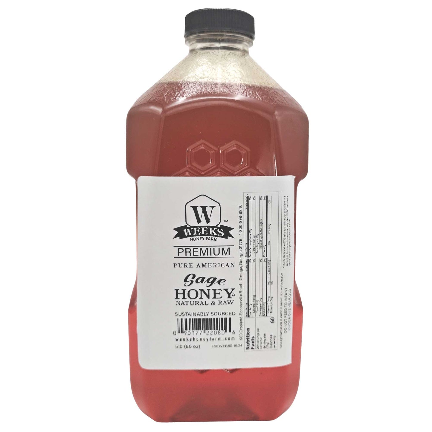 Raw Sage Honey | Rare California Wild Sage Blossom – Weeks Honey Farm