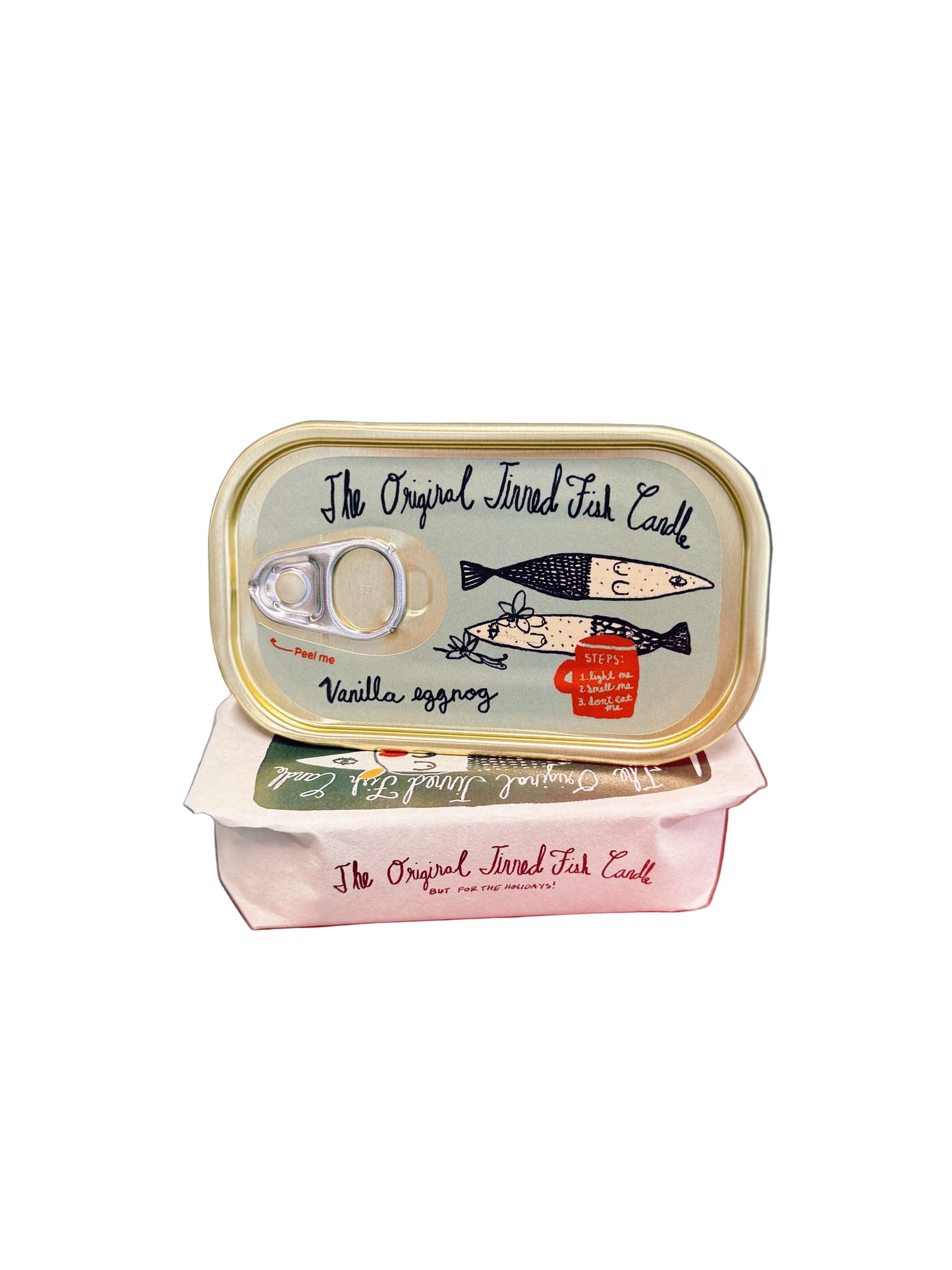 Tinned Fish Candle - Vanilla Eggnog
