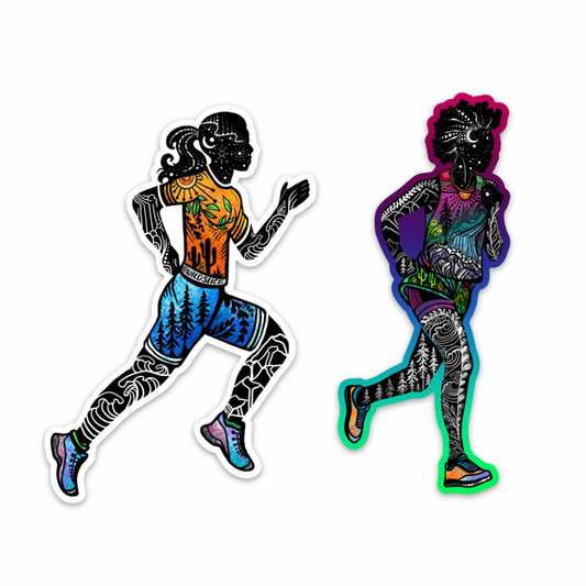 Runner Girl #1 sticker