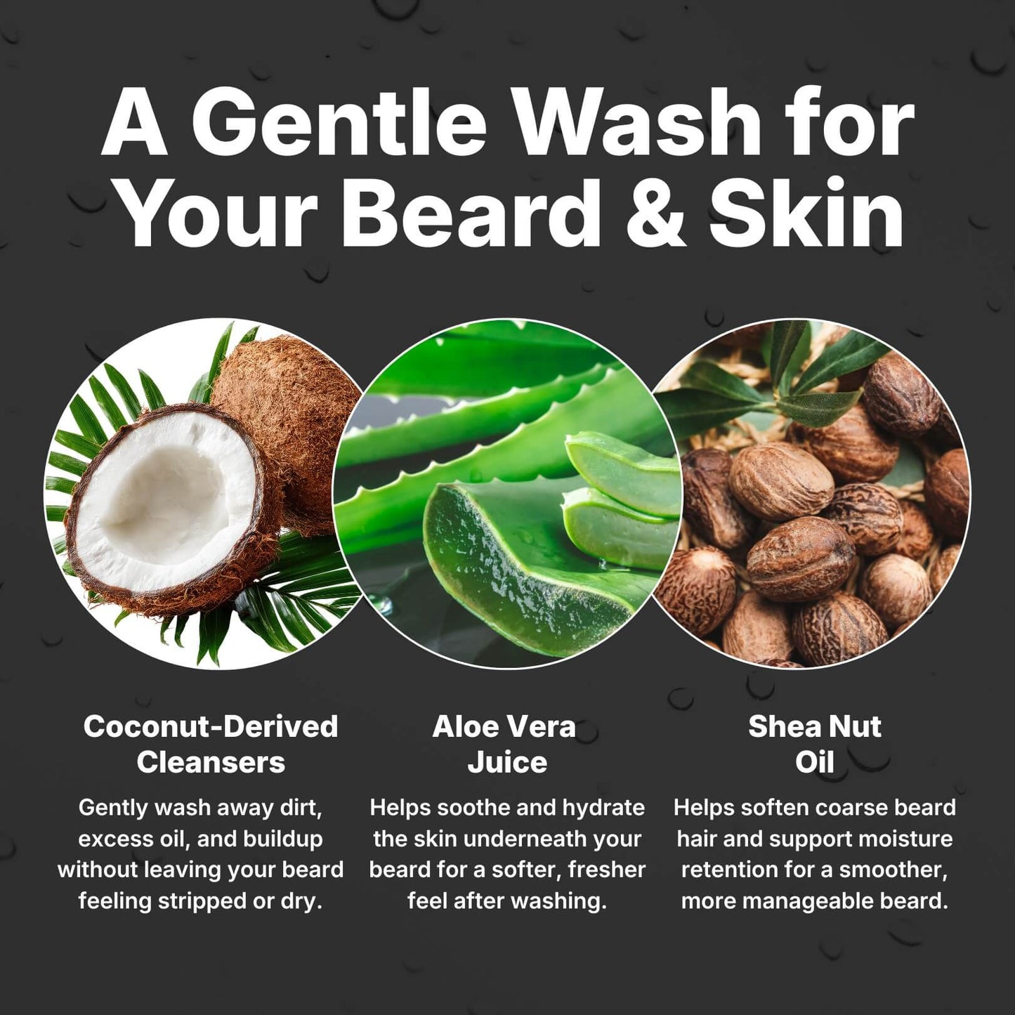 Emerald Oasis Beard Wash - Blue Tansy, Lime, Green Tea