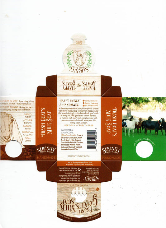 Charcoal Goat Milk Soap | Deep Cleansing & Clarifying โ Serenity Acres Farmโข