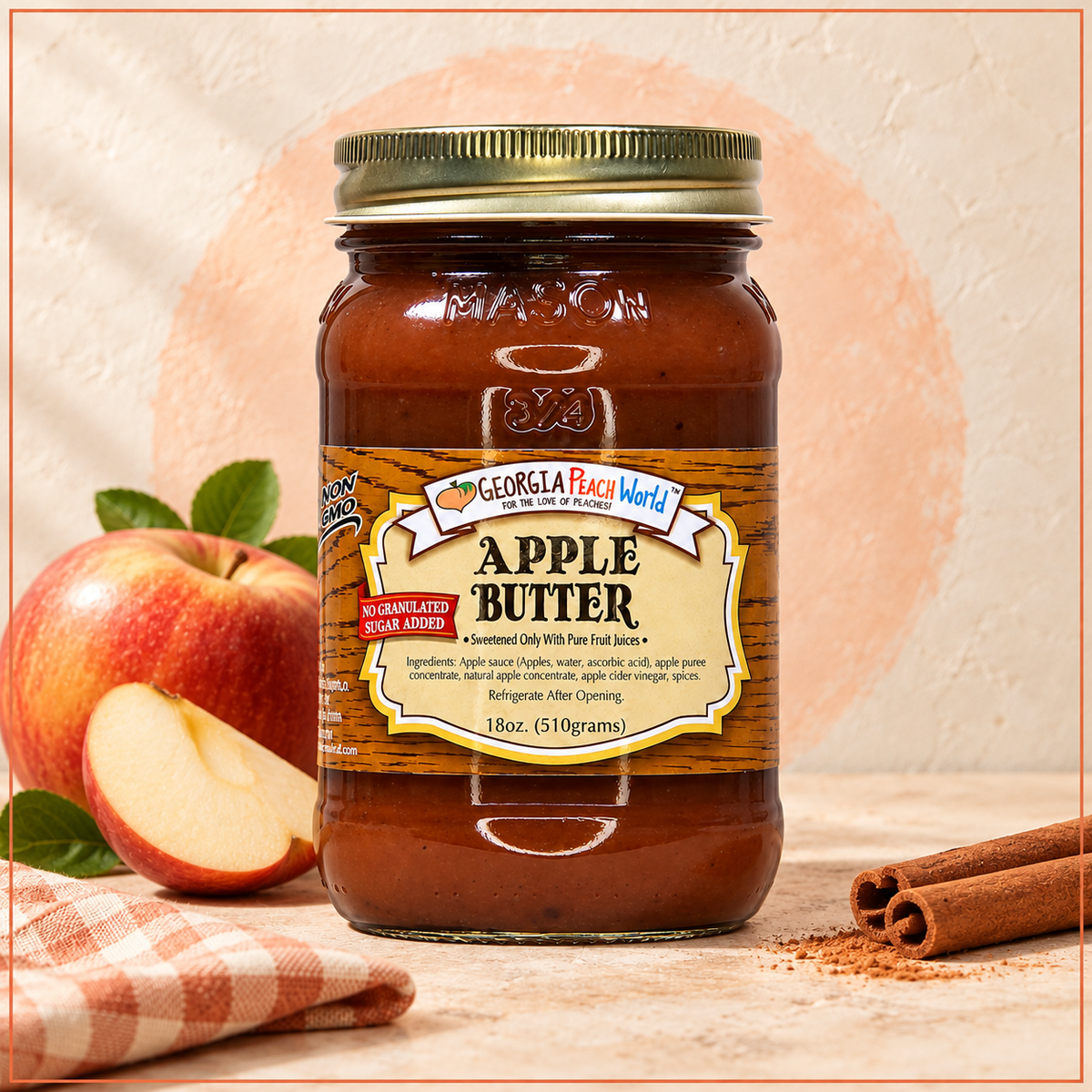 Apple Butter - No Sugar Added