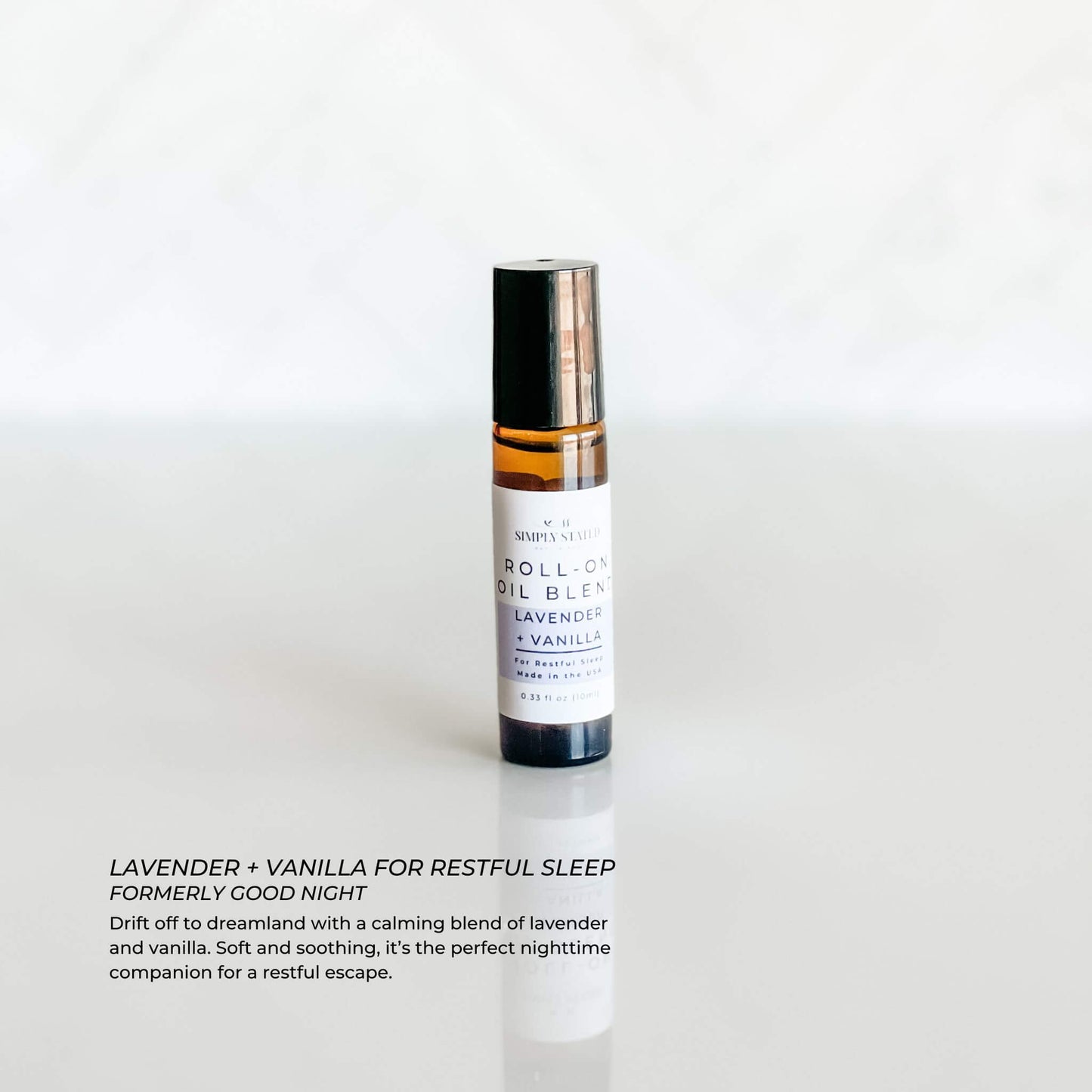 Aromatherapy Roll-On โ Stress Relief & Focus Essential Oil Blend