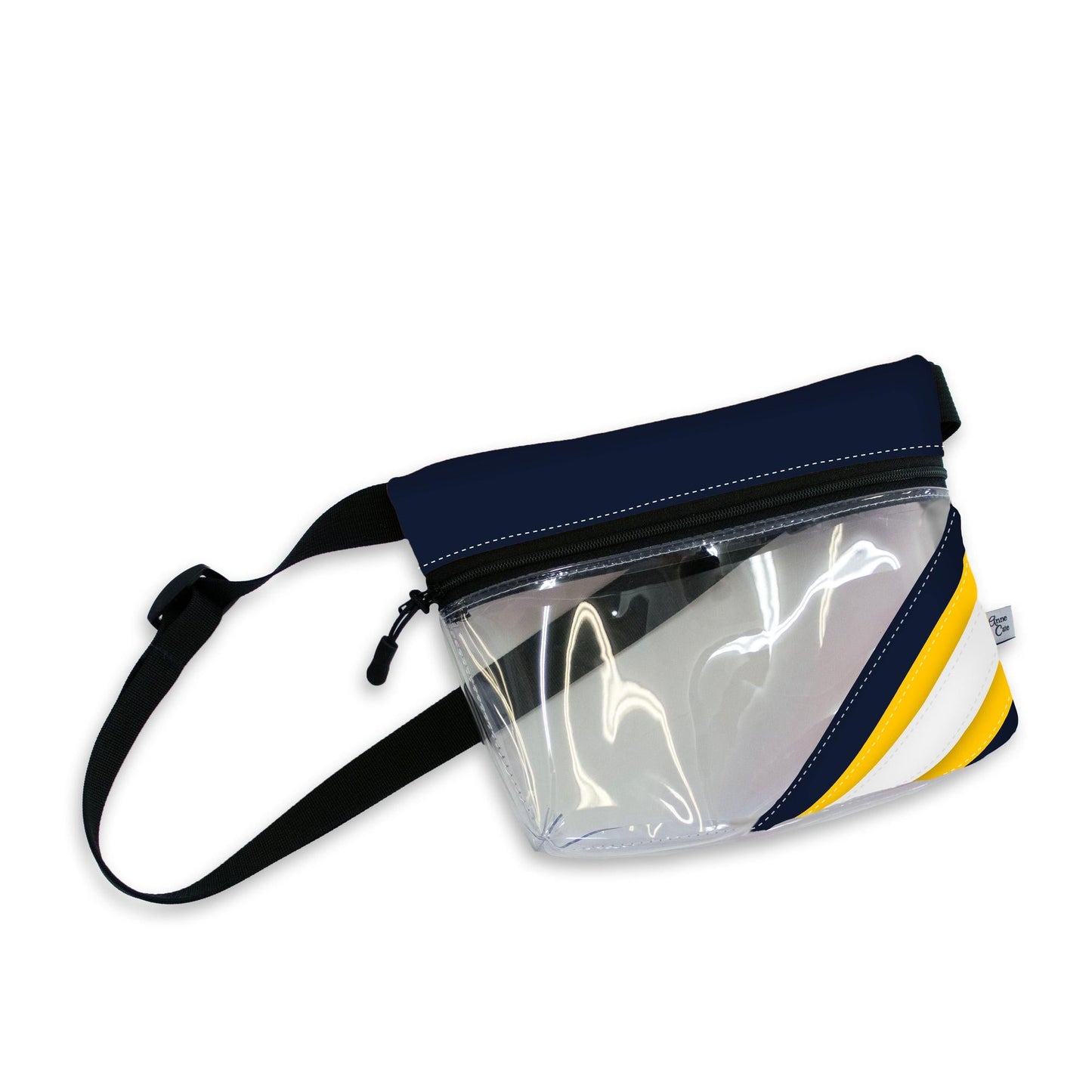 Basketball Arena Clear Stripe Game Day Fanny Pack
