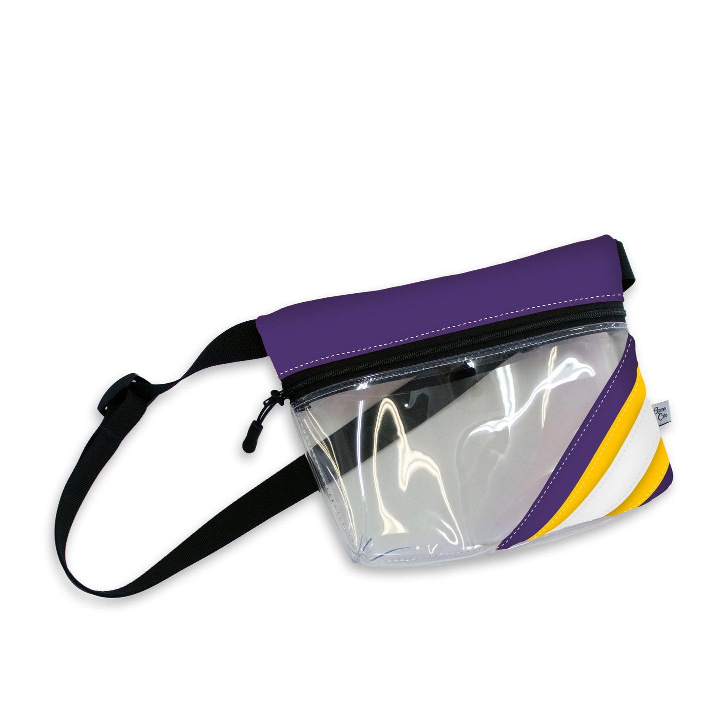 Basketball Arena Clear Stripe Game Day Fanny Pack