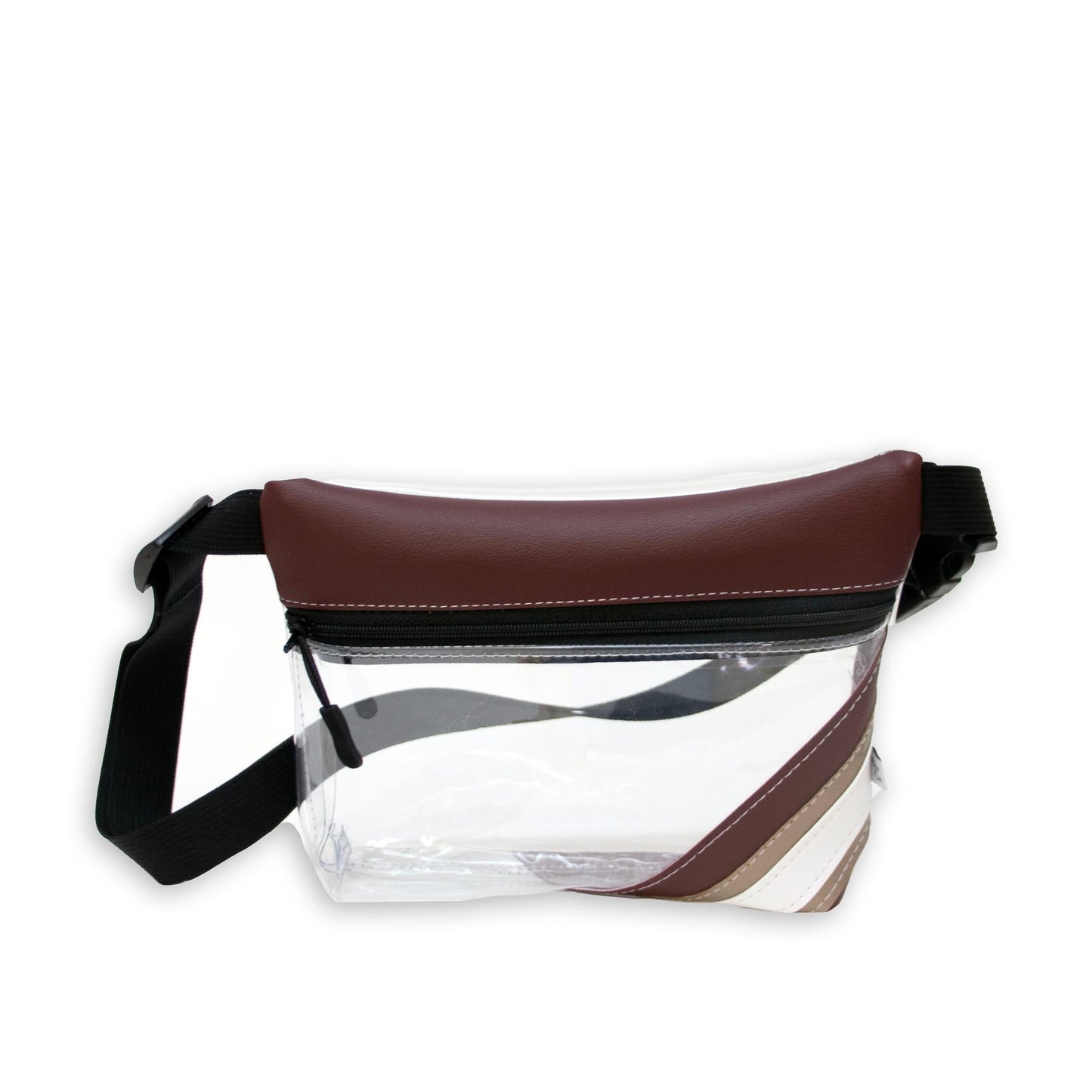 Basketball Arena Clear Stripe Game Day Fanny Pack