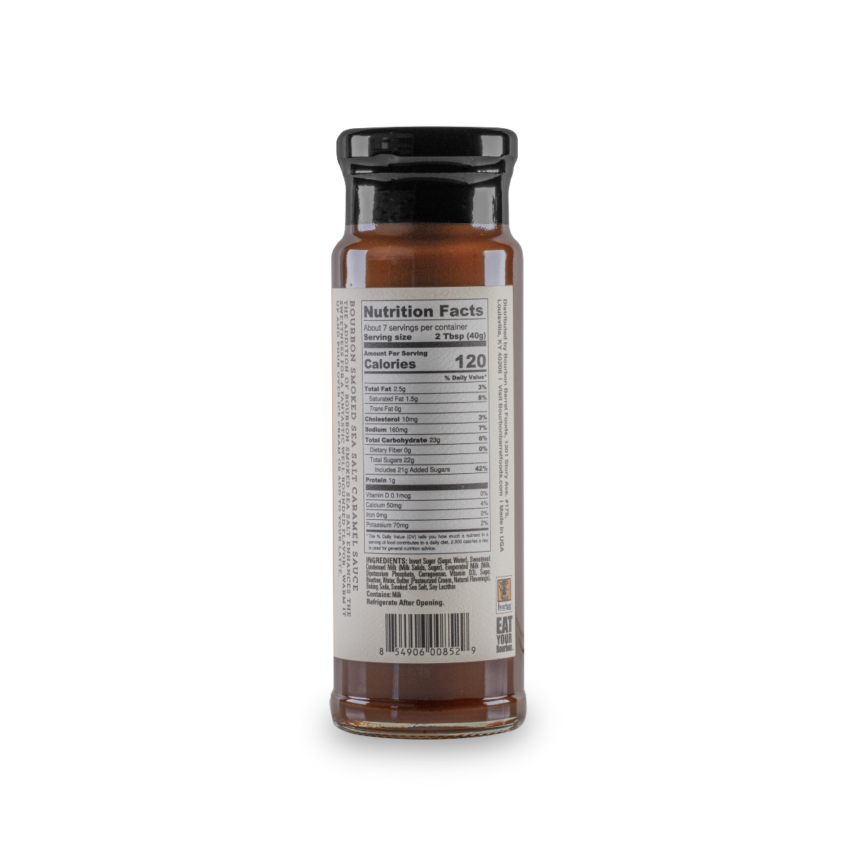Caramel Sauce โ Bourbon Smoked Sea Salt & Bourbon