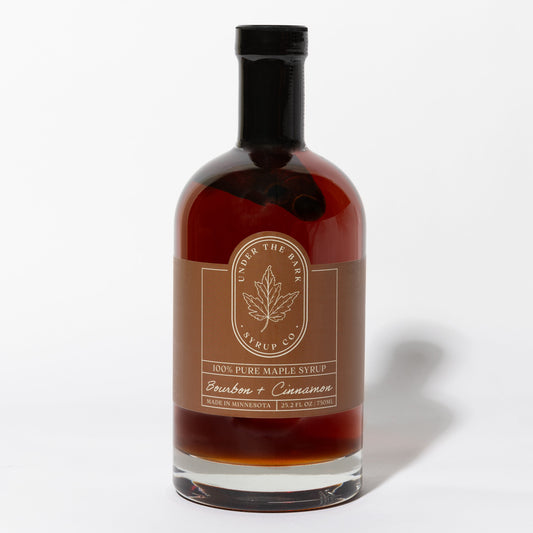 Bourbon + Cinnamon Maple Syrup