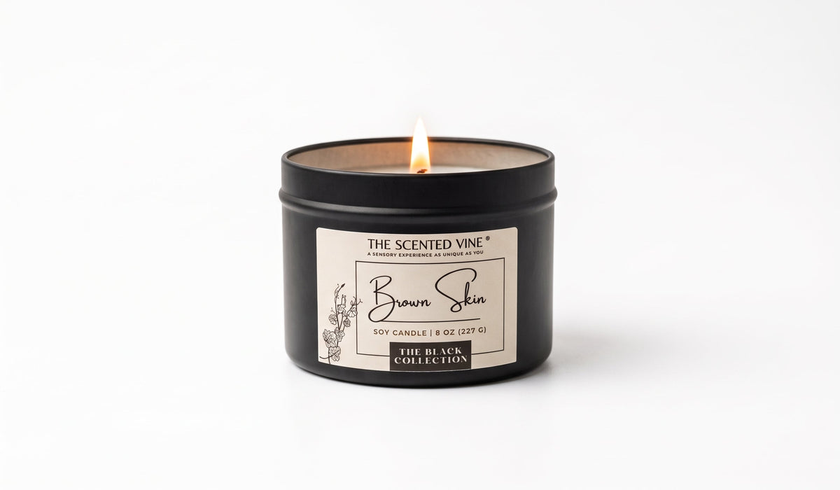 Brown Skin Soy Candle