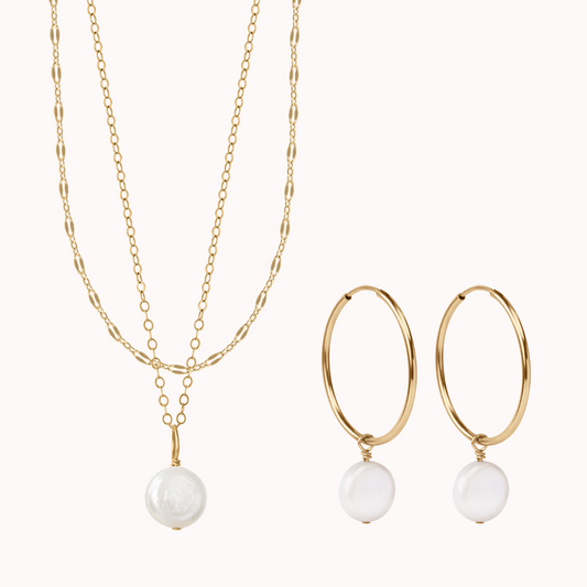 Lana Pearl + Lace Set