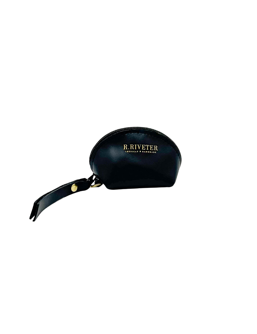 Clara Mini Pouch | Black Leather