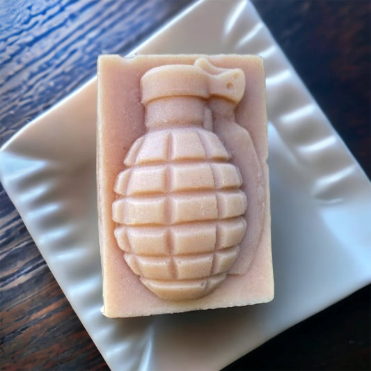 Chest Candy Natural Grenade Soap (Peppermint)