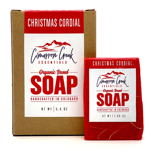 Christmas Cordial Organic Bar Soap 5.4oz