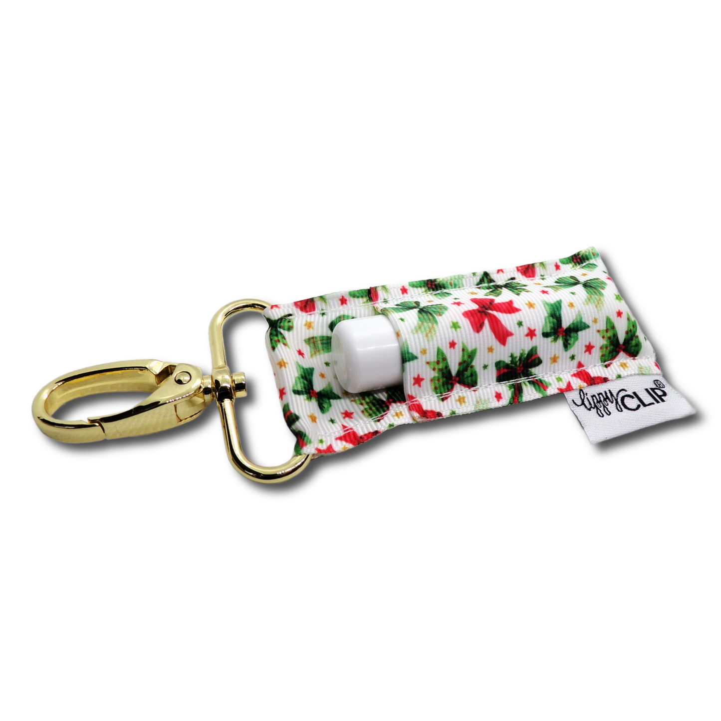 Christmas Bows LippyClip® Lip Balm Holder