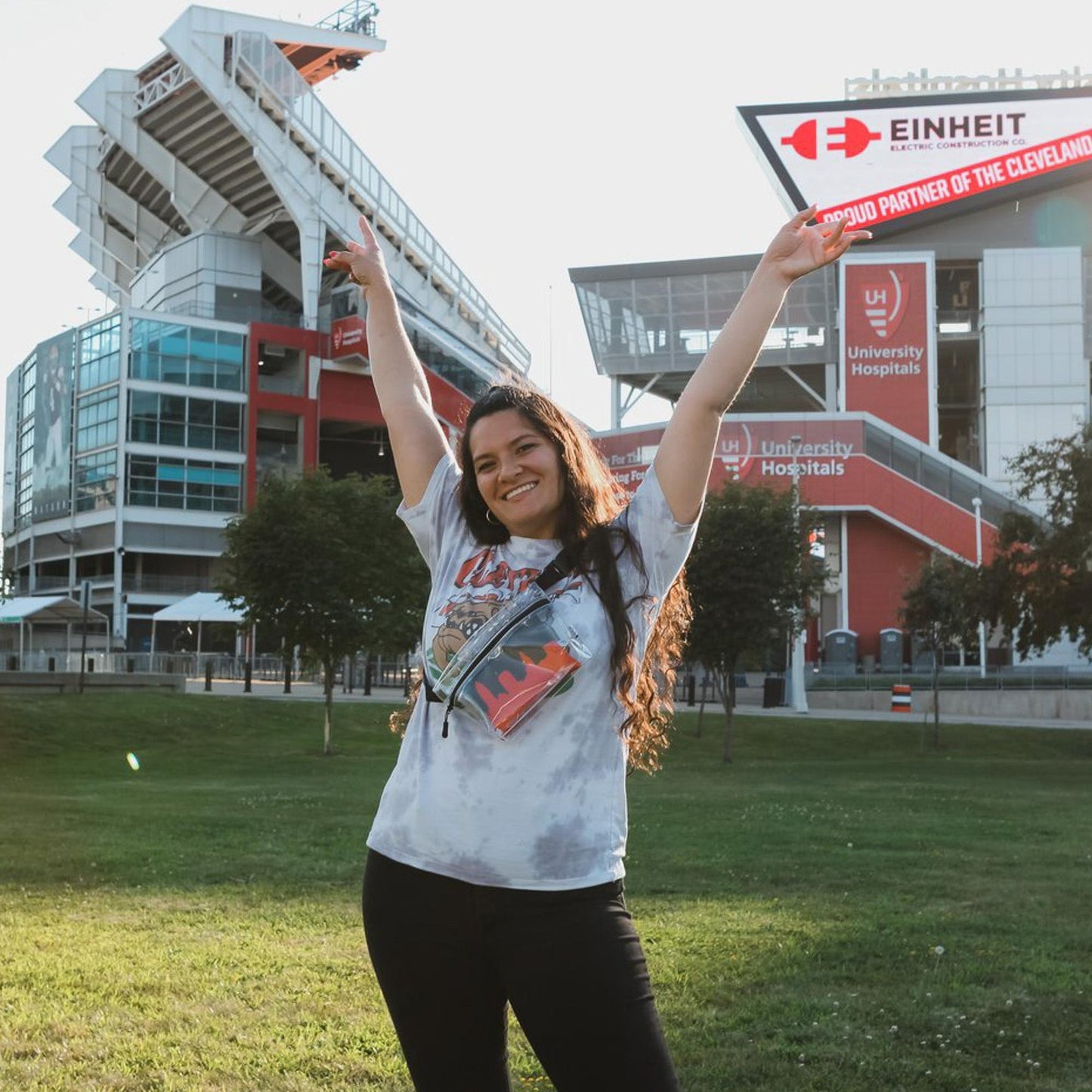 Clear Game Day Belt Bag Fanny Pack - Stadium Approved