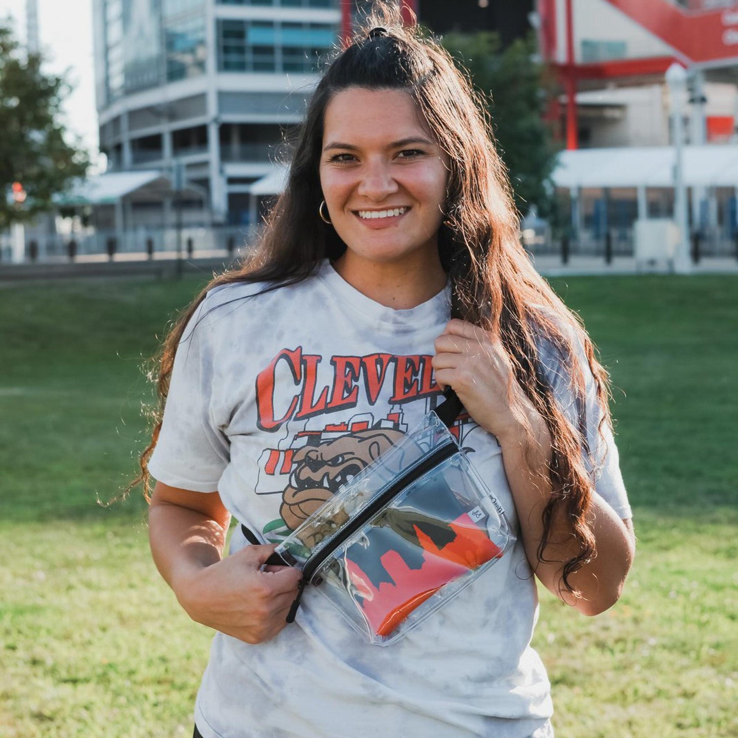 Clear Game Day Belt Bag Fanny Pack - Stadium Approved