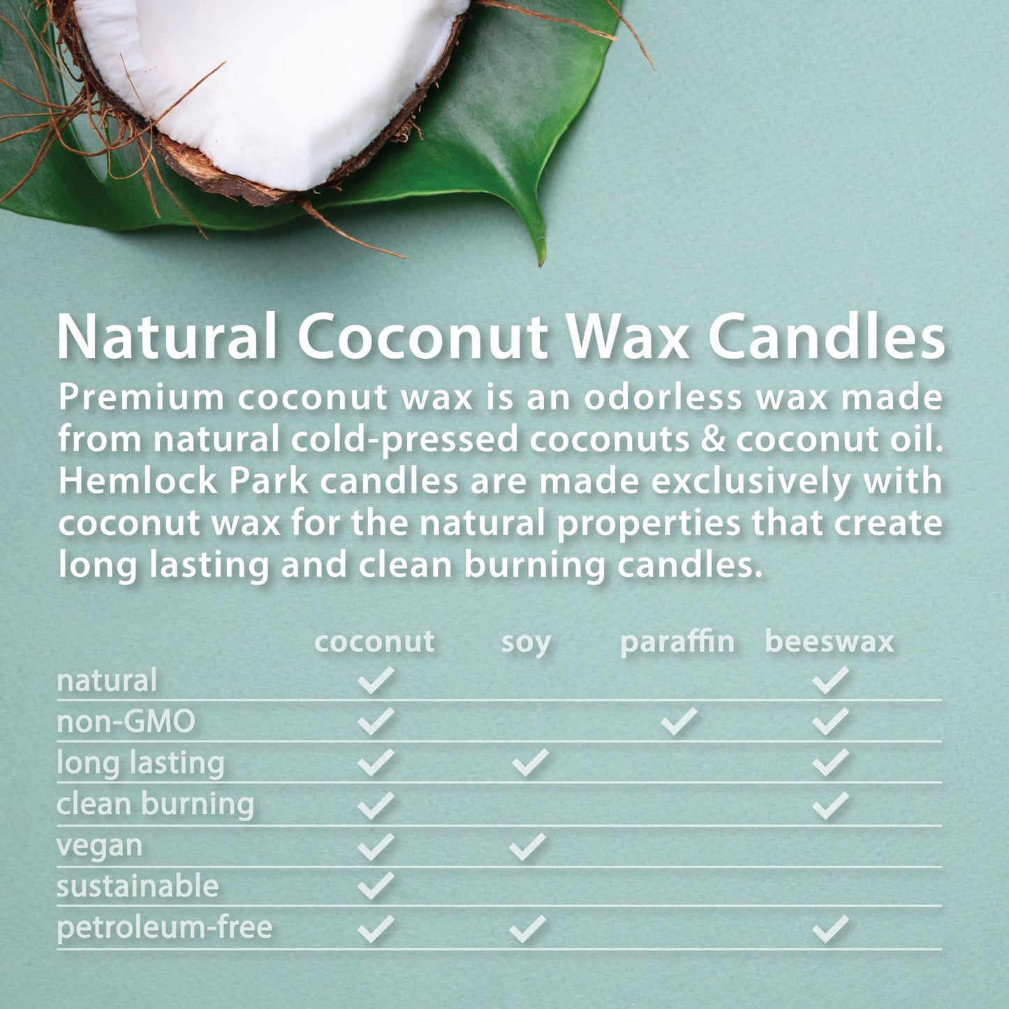 Amber | Wood Wick Candle with Natural Coconut Wax