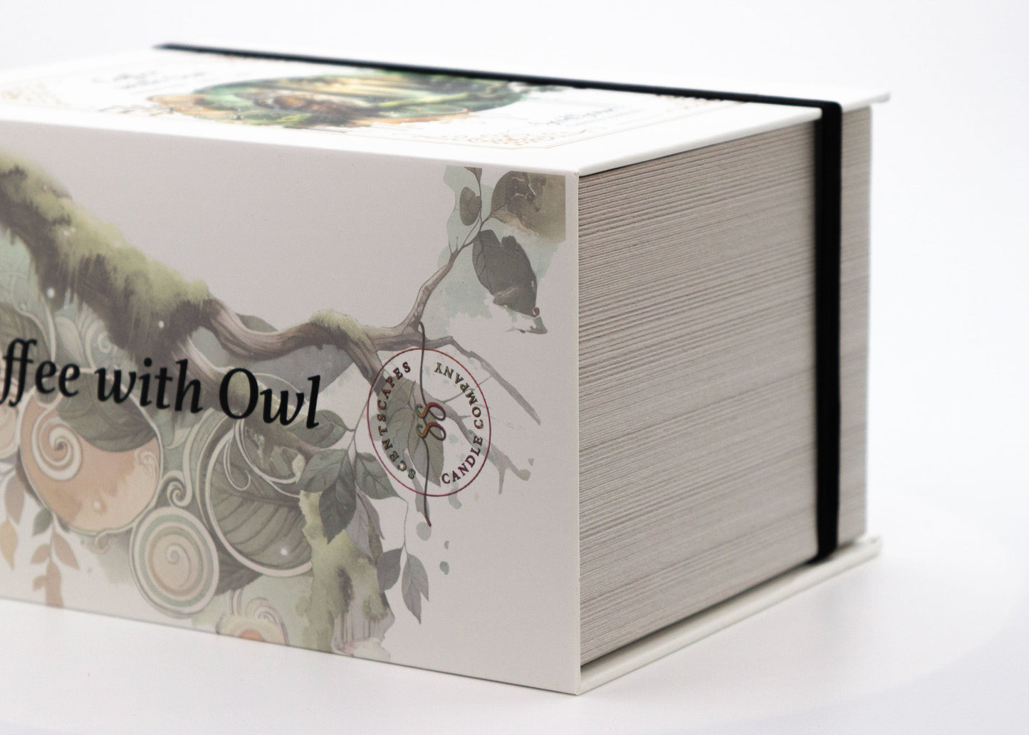Coffee with Owl | Scented Soy Wax Candle