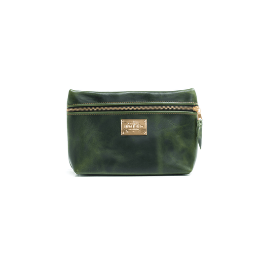 Smooth Leather Cosmetic Bag All for American