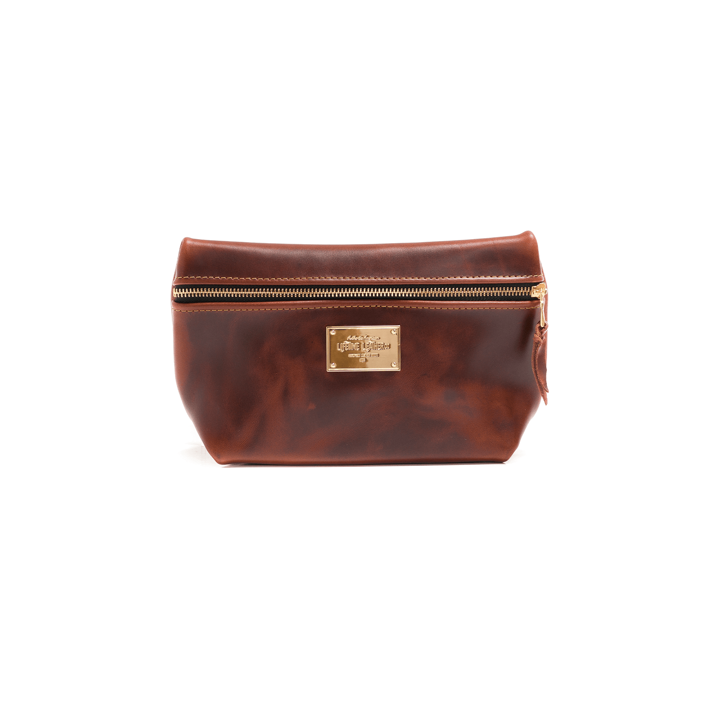 Smooth Leather Cosmetic Bag All for American