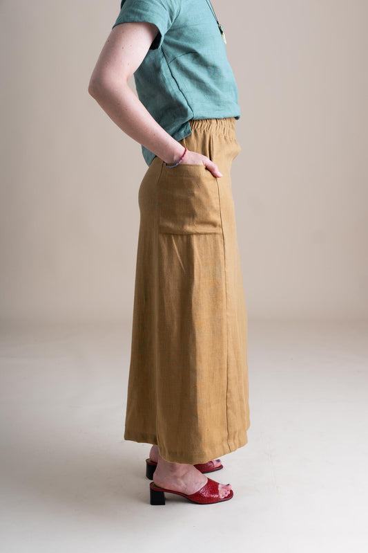 Cypress Skirt in Wheat