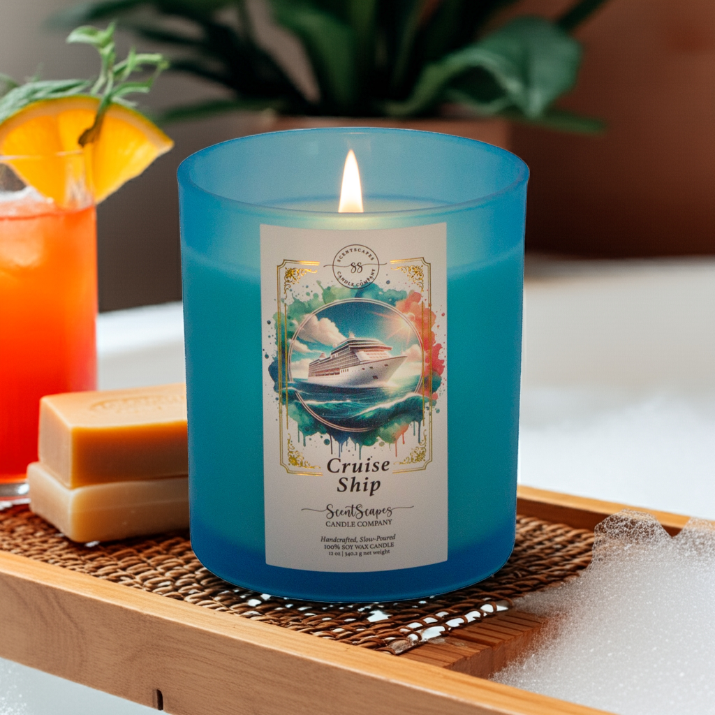 Cruise Ship | Scented Soy Wax Candle