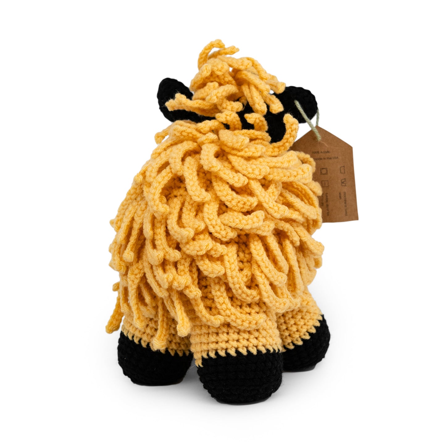 Crocheted Sheep Stuffed Animal | DiAnna Larson
