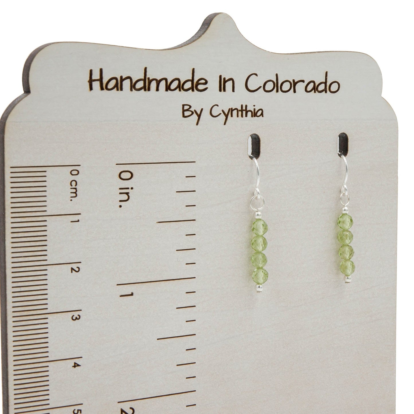 Petite Peridot ~ Necklace & Earrings Set